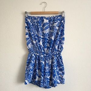 Swim cover romper